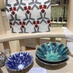 オリジナル星型鉢に絵付け体験教室　三越日本橋本店にて・・・